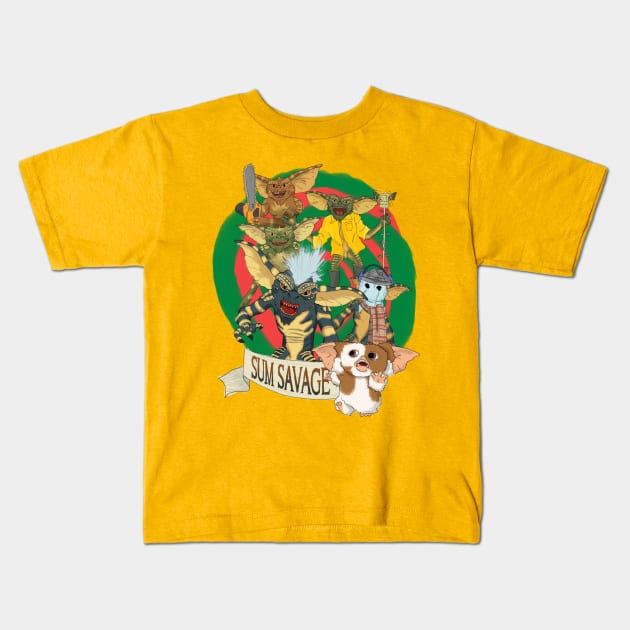 Sum Savage Kids T-Shirt by KyleCallahanPhotography